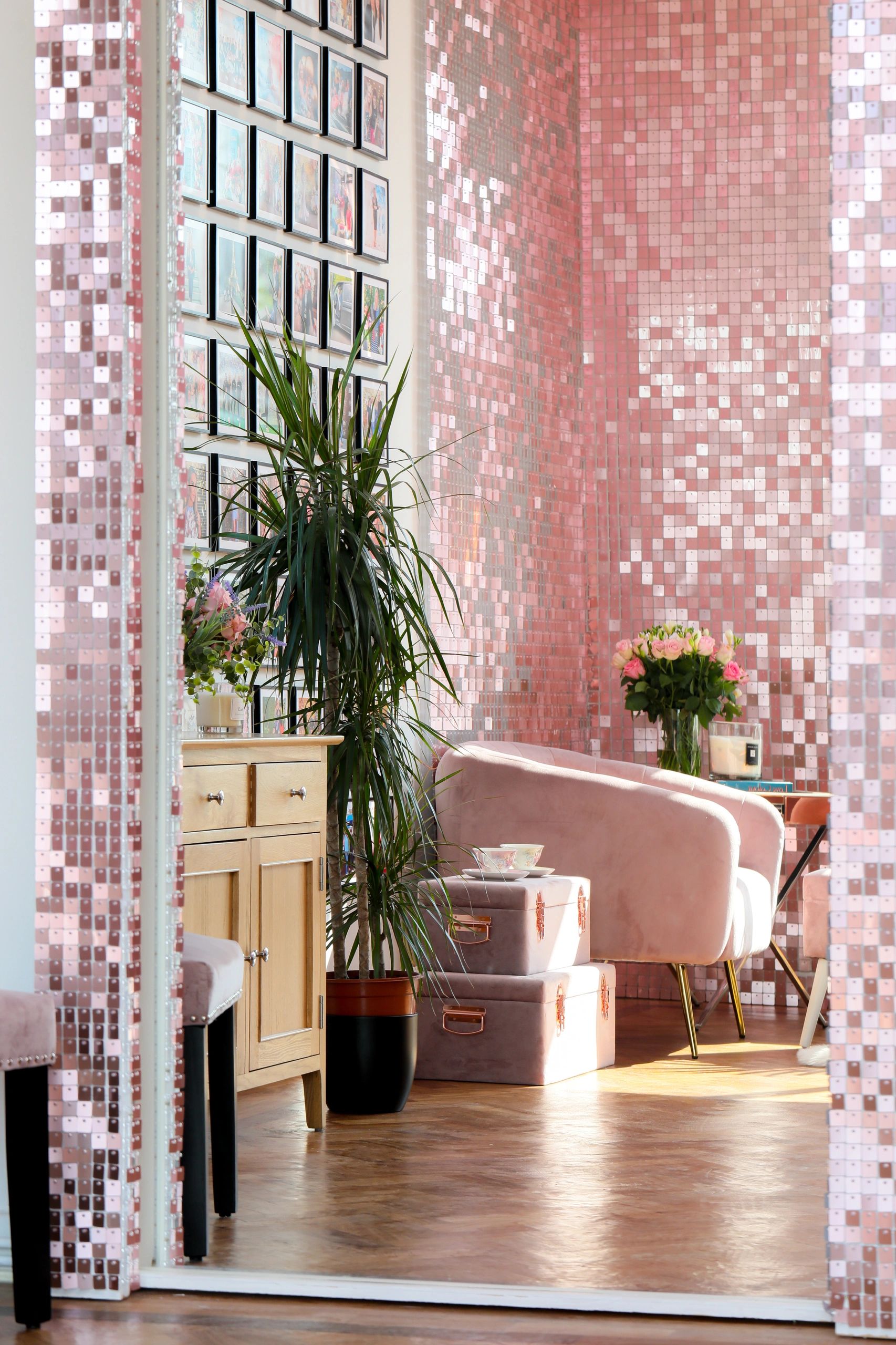 Sequin & Shimmer Walls Manchester SolaAir Sequin Walls UK
